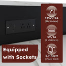 Expandable Kitchen Island With Power Outlet