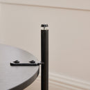 Upholstered Ottoman Coffee Table Foot Rest With Open Storage