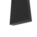 Modern 7 Piece Dining Table Set With Glass Top And Chairs - Black