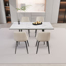 Modern Extendable Dining Table And Chair Set