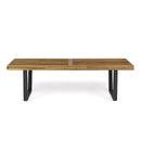 Intrinsic - Outdoor Dining Bench With Slat Top