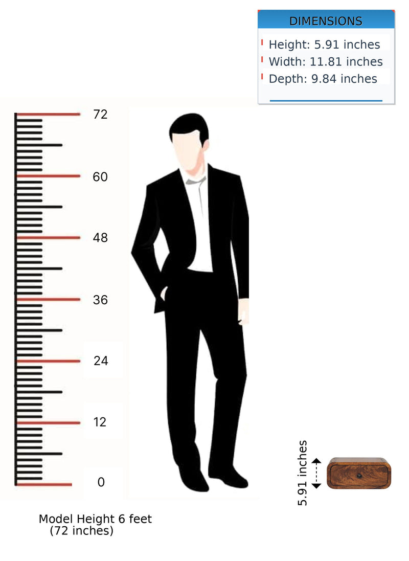 Avora - Wall Mounted 1 Drawer Nightstand