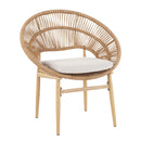 Cyril - Outdoor Papasan Style Dining Chair (Set of 2)