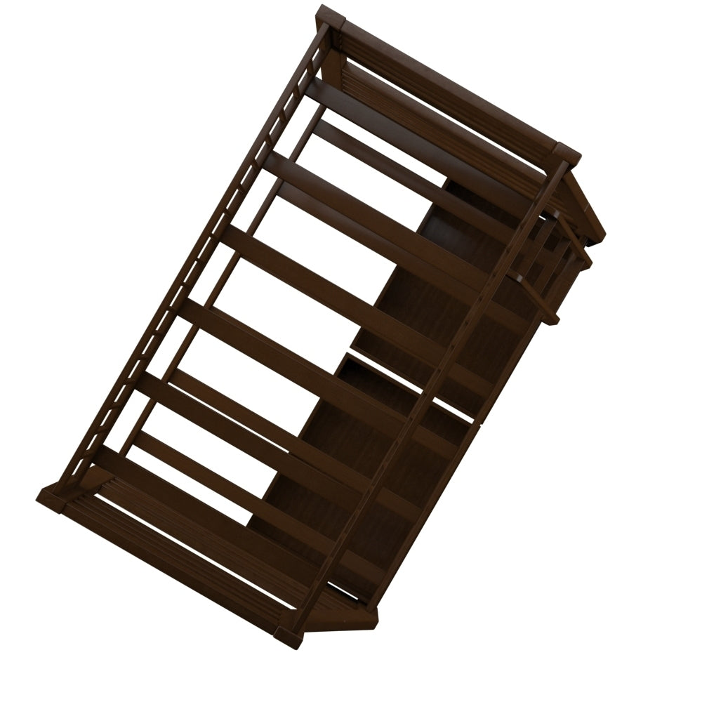 ACME Jason Twin/Full Bunk Bed, Espresso 02020W - Atlantic Fine Furniture Melbourne FL
