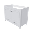 42" Bathroom Vanity Base With Doors And Drawer - White