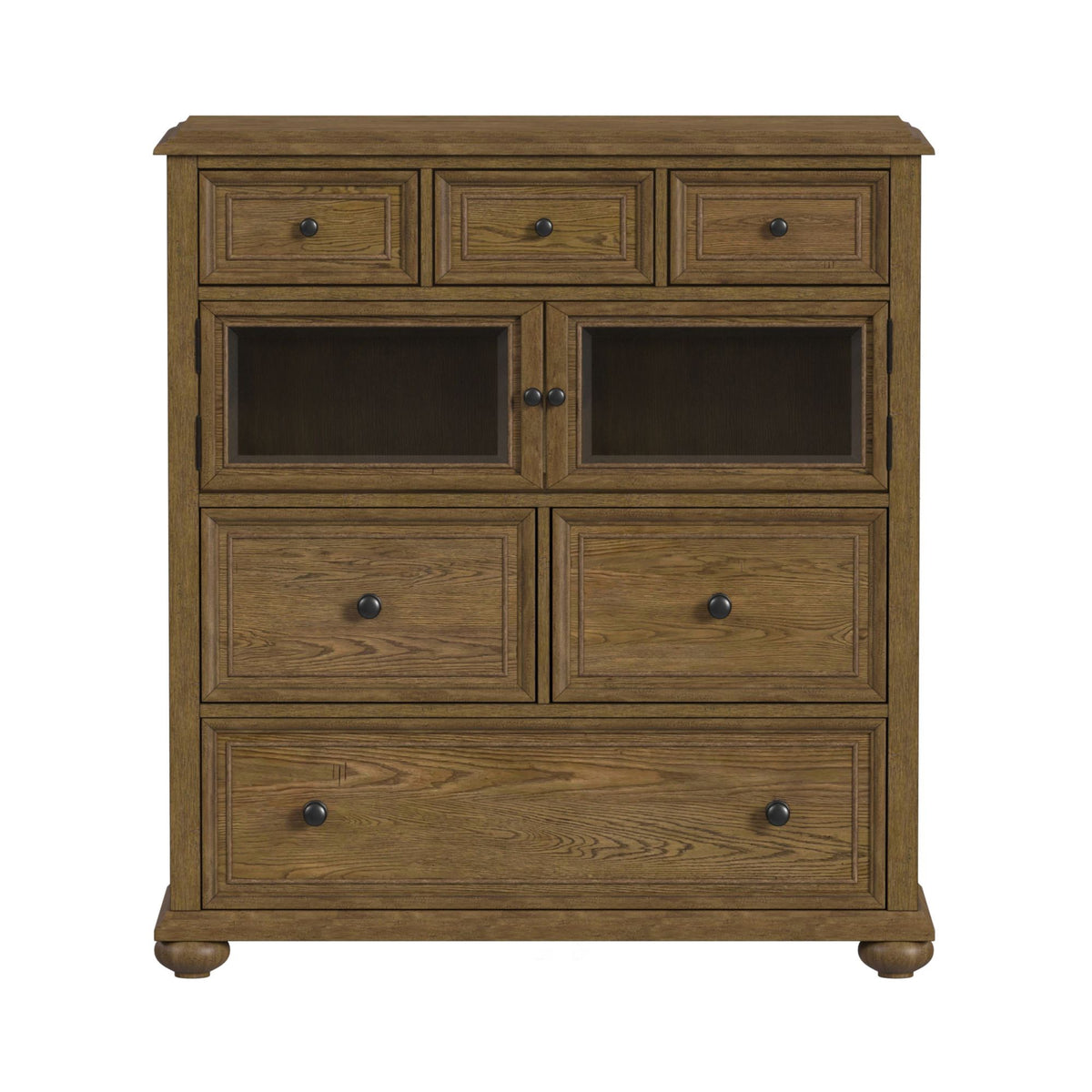 Heritage Door Chest in Dark Brown by Elements International, view 5