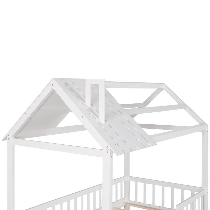 House Bed With Fence