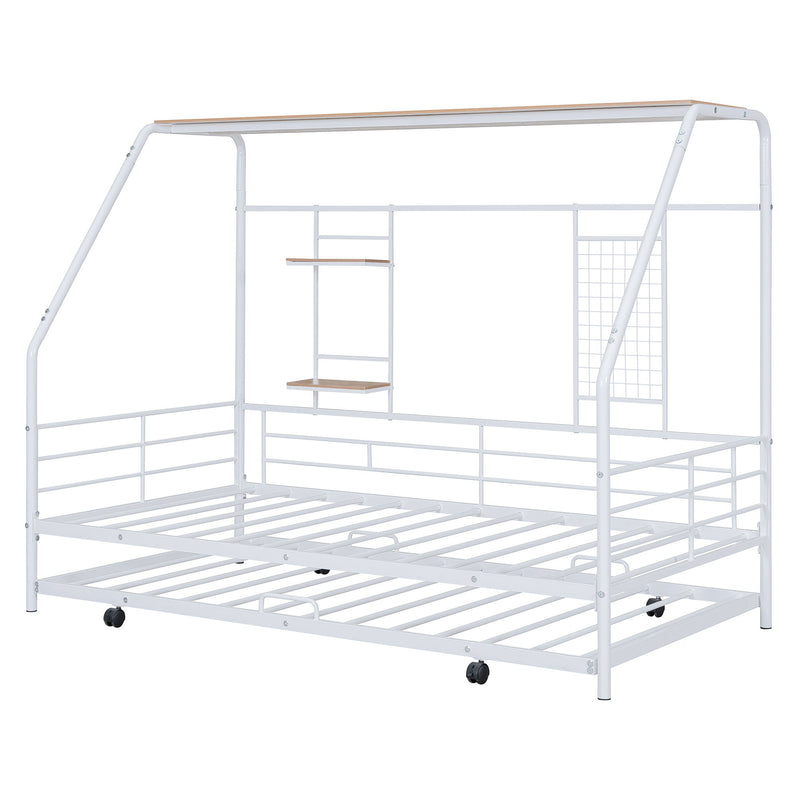 Playhouse Design Bed With Trundle