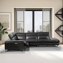 Zander - Reclining Sectional Sofa - Black