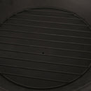 Outdoor 34" Lightweight Concrete Wood Burning Fire Pit - Stone Gray