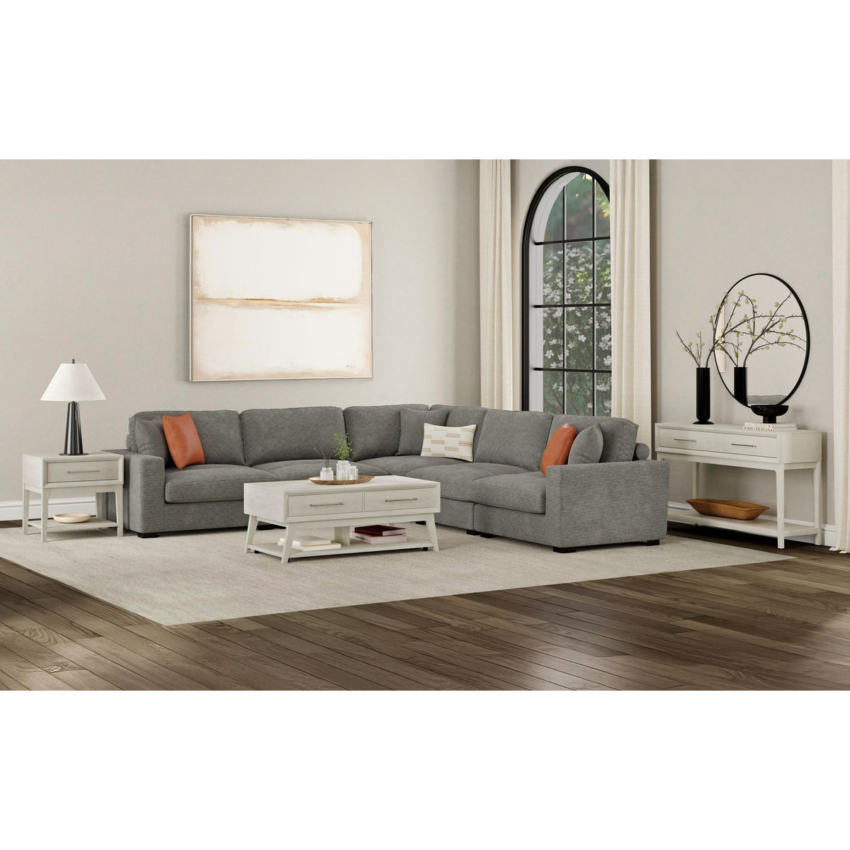 Westland Occasional Table Set in White by Elements International, view 9