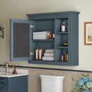 Modern Wall-Mounted Medicine Cabinet With Mirror, Adjustable Shelf