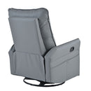 360° Modern Small Rocking Swivel Recliner Chair With Side Pocket
