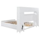 Bed With All In One Cabinet, Shelf And Sockets