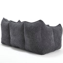 Comfortable Dual Beanbag Chair With High Resilience Foam Core For 2 People