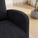 Rocking Glider Chair With High Back And Side Pocket