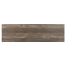 Nantan - 21" TV Stand - Rustic Oak & Black