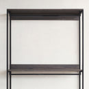 Monica - Farmhouse Industrial Wood Walk In Closet