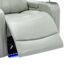 Power Recliner Theater Chair With Cooling Cup Holder, Bluetooth Speaker, LED Lights, USB Ports