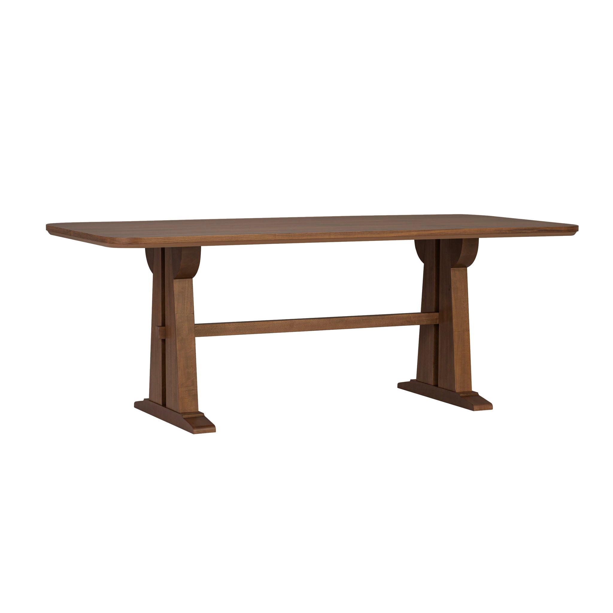 Lincoln - Rectangular Dining Table - Brown