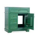 Freestanding Bathroom Vanity With Sink, Soft Closing Door, Tip Out Drawer