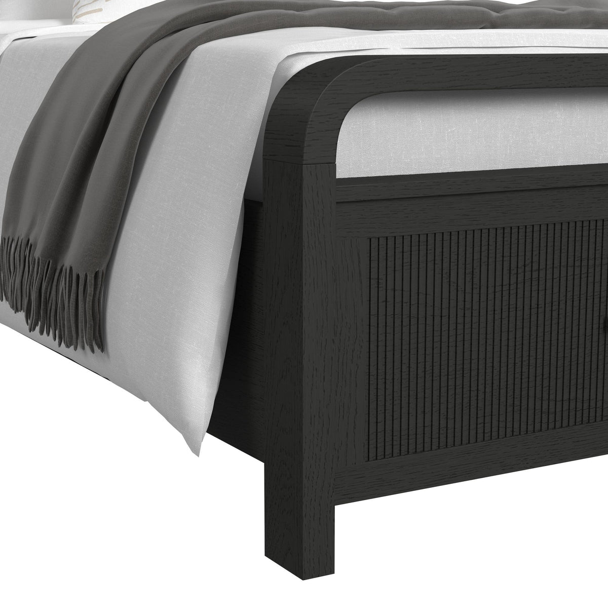 Ridgemont Storage Bed in Black by Elements International, view 24