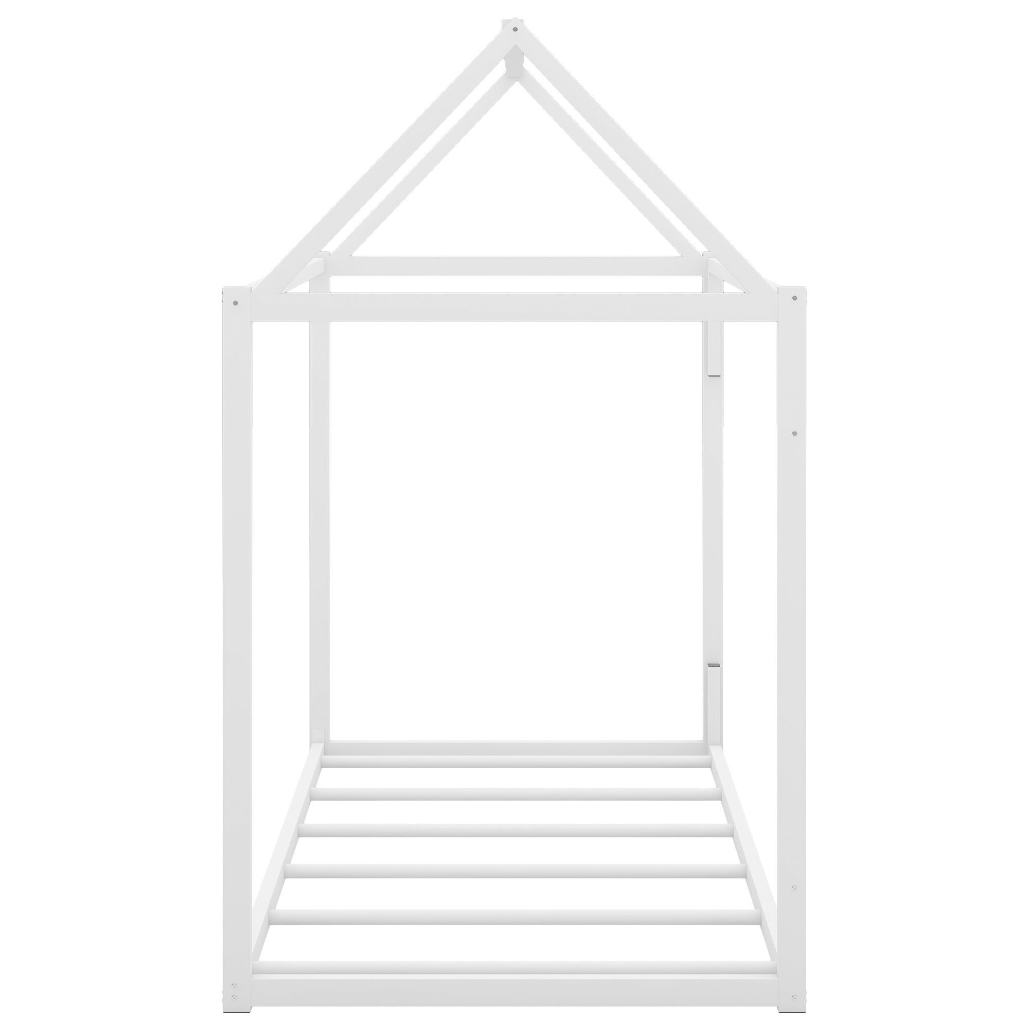 Metal House Shape Platform Bed, twin - Atlantic Fine Furniture Melbourne FL
