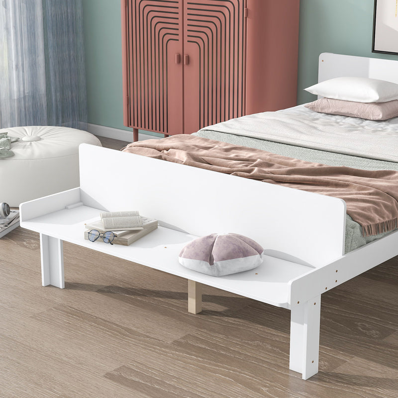 Bed With Footboard Bench