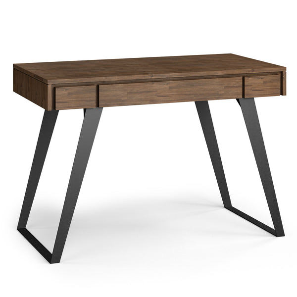 Lowry - Small Desk - Rustic Natural Aged Brown