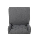 Vienna - Fabric Tufted Counter Stool With Nailhead Accents (Set of 2)