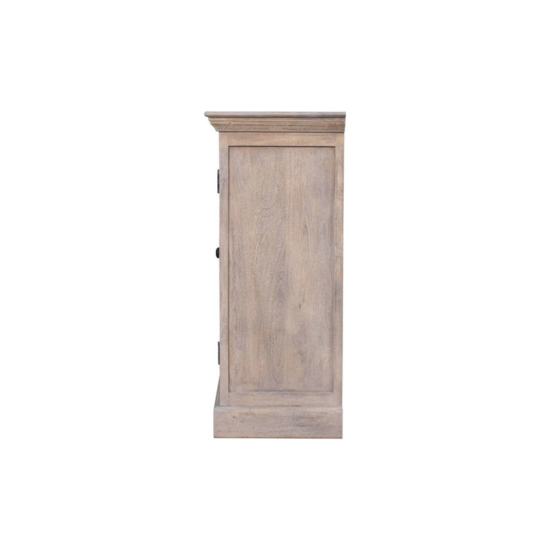 Triple Glazed Cabinet - Gray