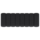 Modern Upholstered Tufted Accent Bench & Round Legs