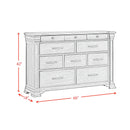 Kings Court - 10-Drawer Dresser