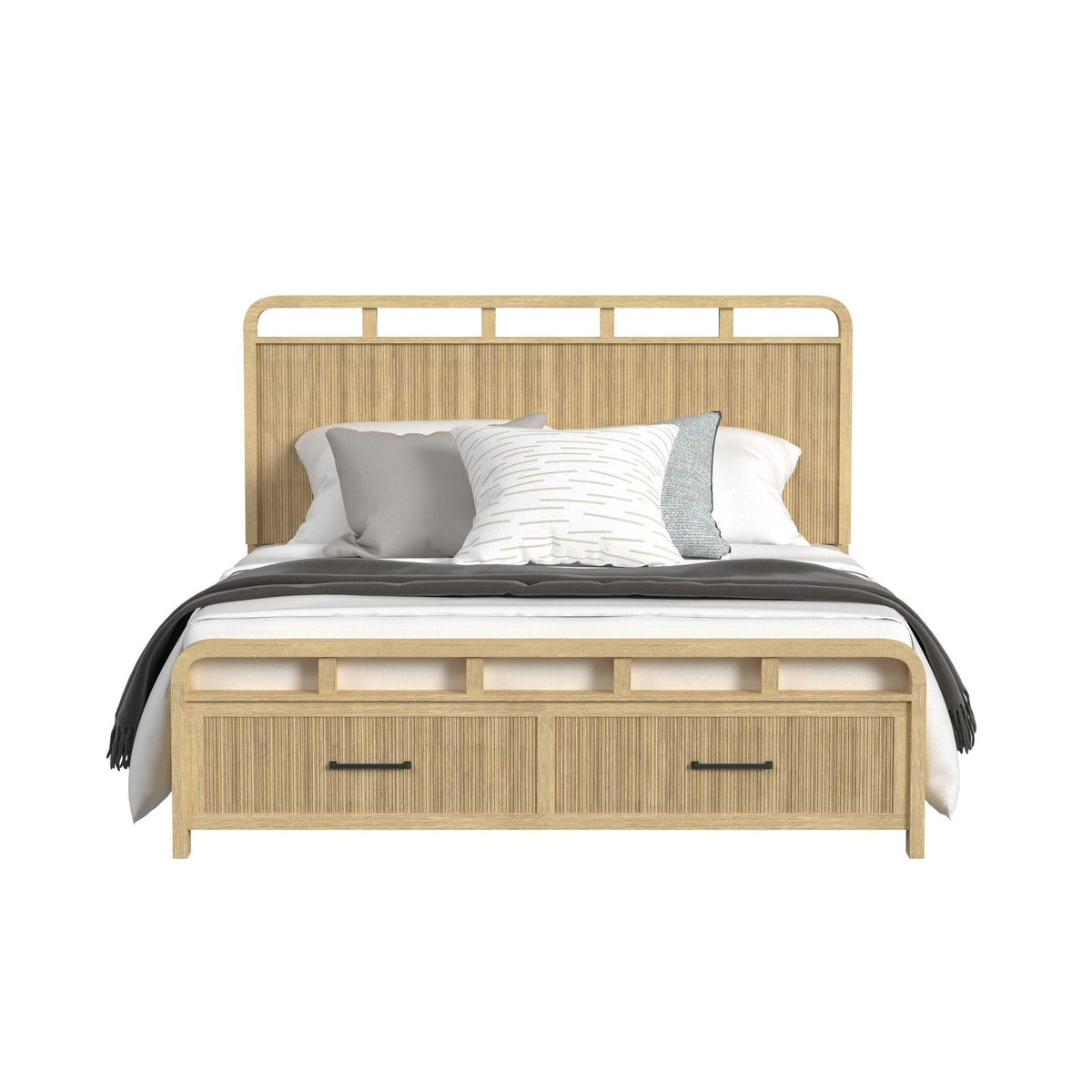 Ridgemont Storage Bed in Black by Elements International, view 25
