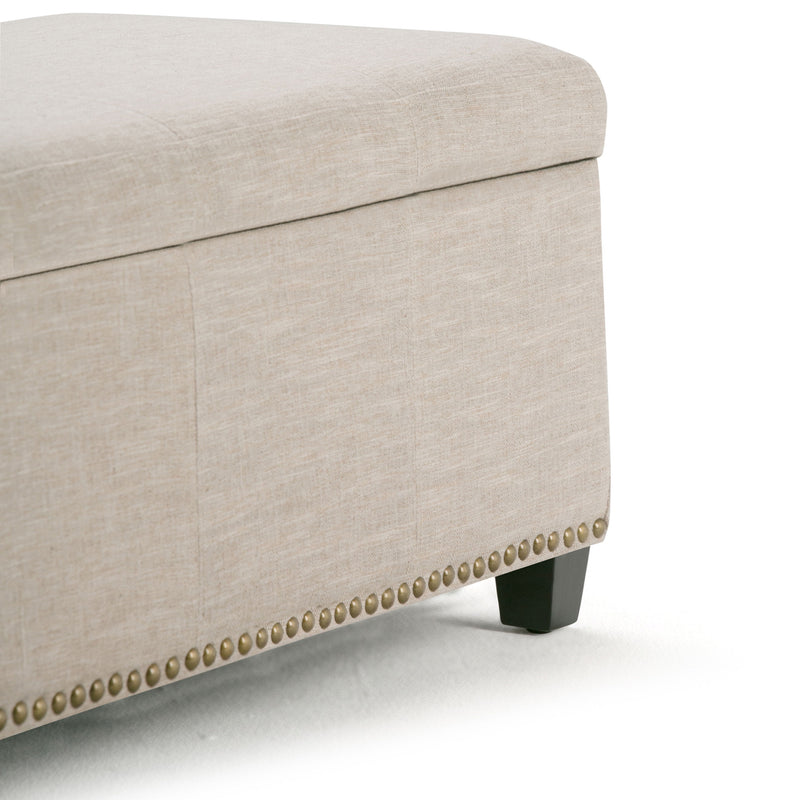 Kingsley - Upholstered Large Storage Ottoman