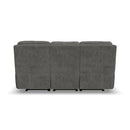 Penn - Power Reclining Sofa With Power Headrests & Lumbar - Dark Gray - Atlantic Fine Furniture Inc