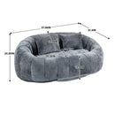 Bean Bag Lazy Sofa, Durable Comfort Lounger High Back Bean Bag Chair Couch