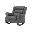 Fabien - Rocking Chair - Gray Fabric