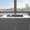 Granite Composite Double Bowl Undermount Kitchen Sink