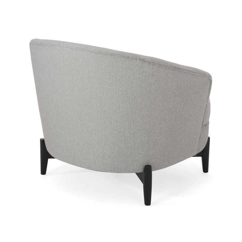 Elegant Barrel Style Club Chair