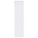 Jude - 3-Shelf Engineered Wood Media Tower - High Gloss White