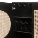 Colson - Wine Cabinet - Black