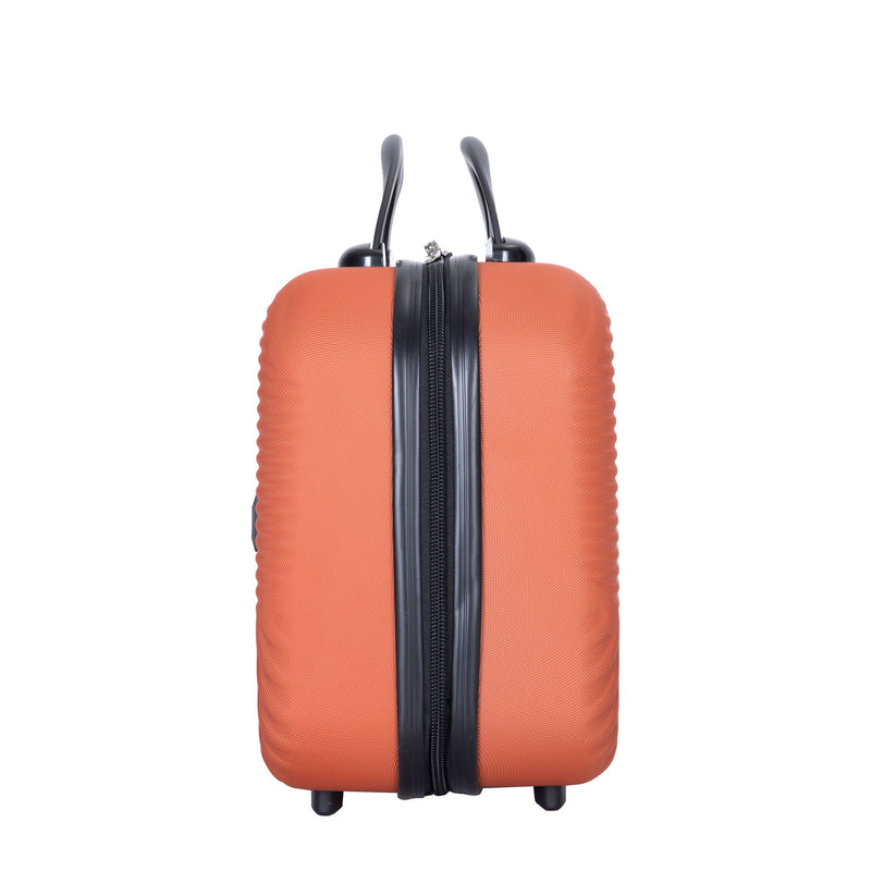 4 Piece Lightweight Suitcase, Makeup Box, Aircraft Wheels