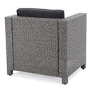 Stylish Outdoor Club Chair With Weather Resistant Cushions