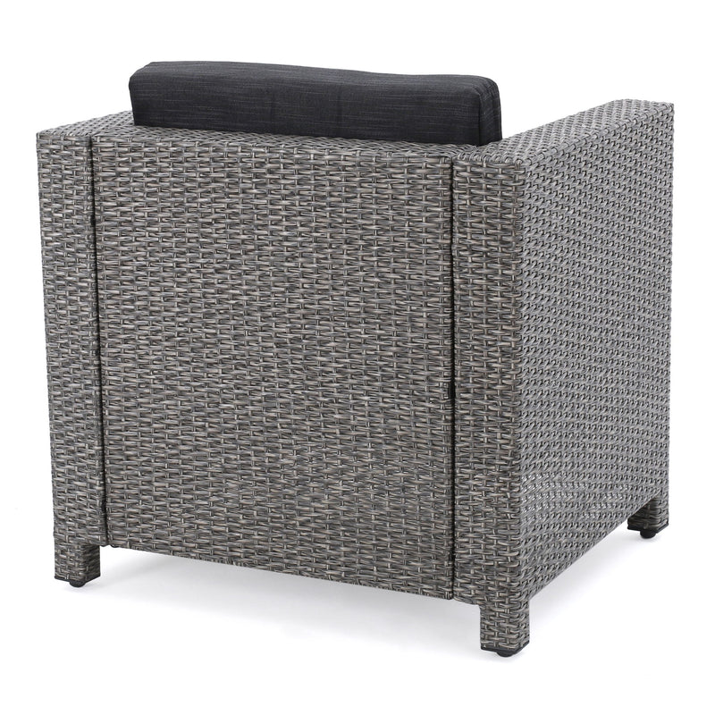 Stylish Outdoor Club Chair With Weather Resistant Cushions