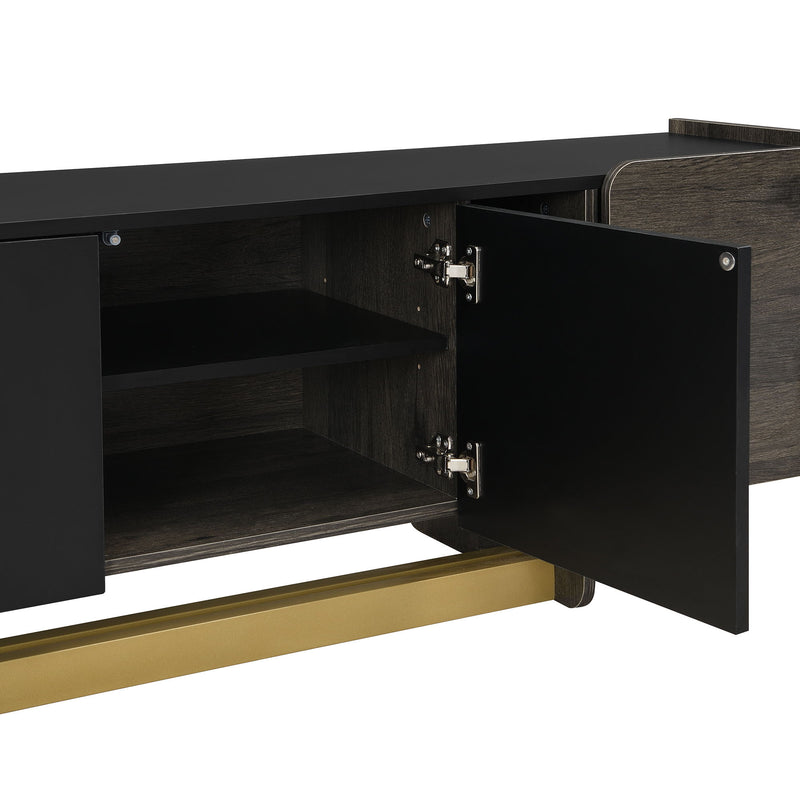 Modern TV Stand And Coffee Table (Set of 2)