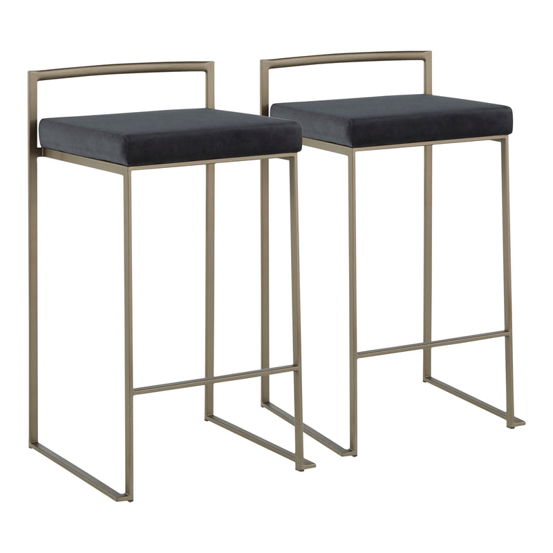 Fuji - Industrial Stackable Counter Stool Elegant Design