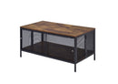 Winam - Coffee Table - Antique Oak / Black