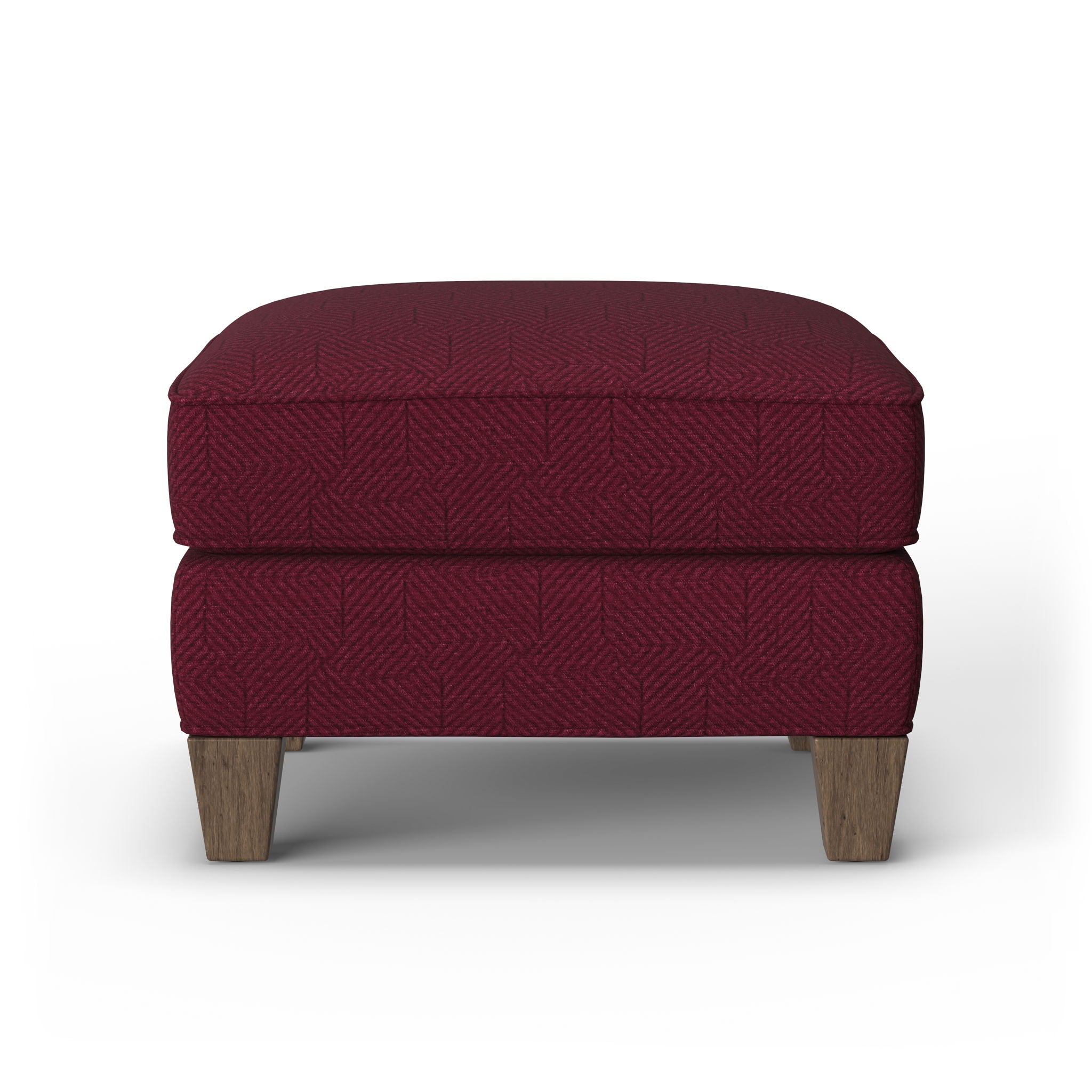 Allison - Fabric Ottoman