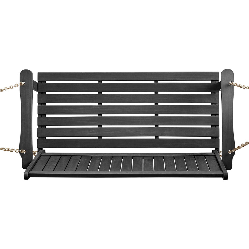 Tambora - Porch Swing Acacia Wood Slat Design